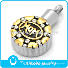 gold rudraksha pendant for mom in stainless steel making for wholesale